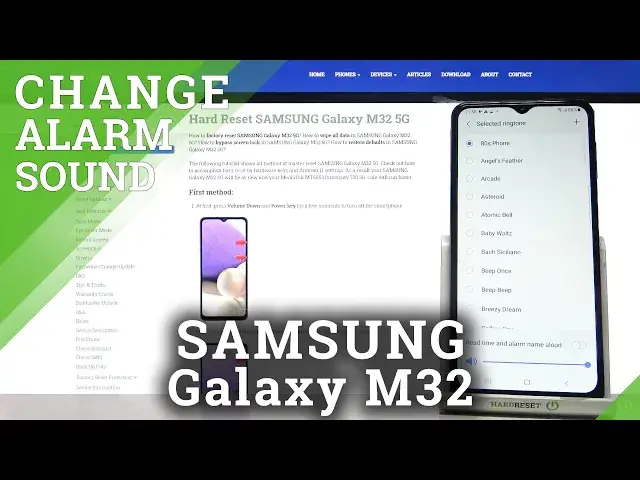 'Video thumbnail for Alarm Sounds on SAMSUNG Galaxy M32 – Discover Awakening Sounds'