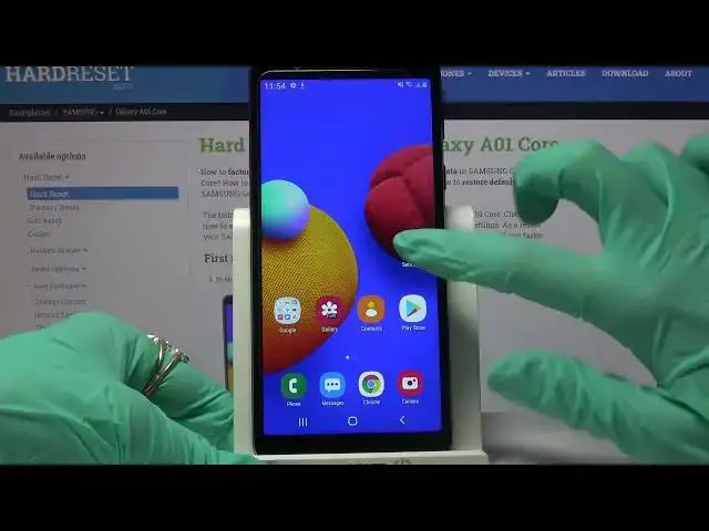 'Video thumbnail for How to Turn On Location in SAMSUNG Galaxy A01 Core – Customize Location Settings'