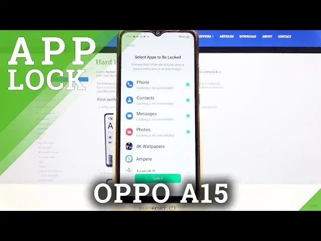 'Video thumbnail for How to Lock Apps With Password on OPPO A15 – Add Lock to Apps'
