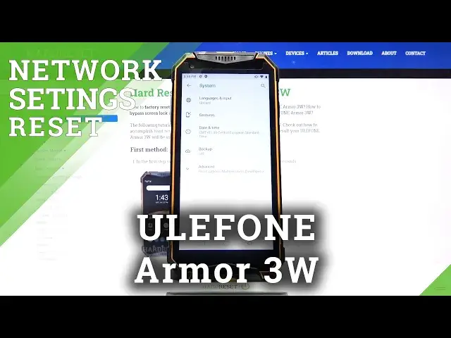 Video thumbnail for How to Reset Network Settings in ULEFONE Armor 3W – Restore Network Defaults