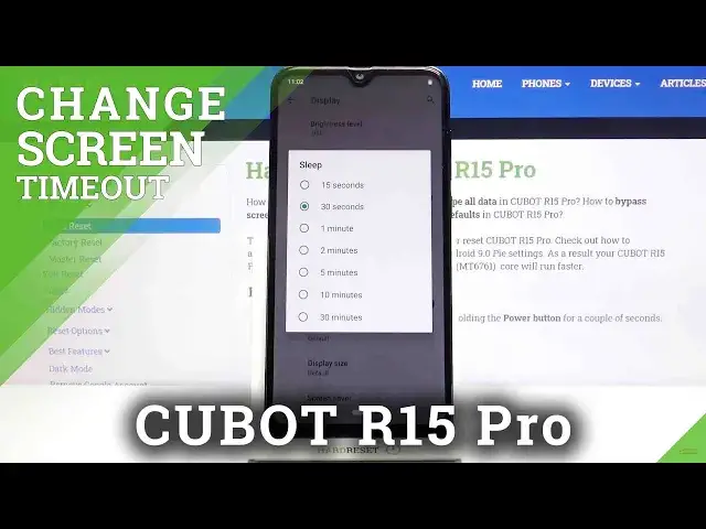 Video thumbnail for How to Change Screen Timeout in CUBOT R15 Pro – Display Configuration