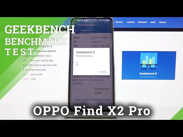 'Video thumbnail for Oppo Find X2 Pro - Vulkan GPU Performance TEST | Geekbench 5'