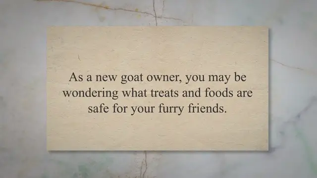 'Video thumbnail for Goat Treats: The Dos and Don'ts of Feeding Grass Clippings'