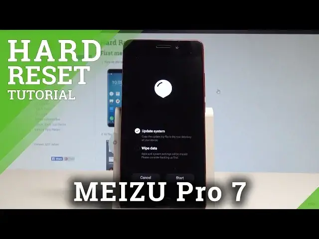 Video thumbnail for How to Hard Reset MEIZU Pro 7 - Factory Reset by Hardware Keys Method |HardReset.Info