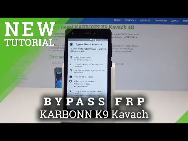 Video thumbnail for How to Bypass Google Verification in KARBONN K9 Kavach - Skip Google Protection / Unlock FRP KARBONN