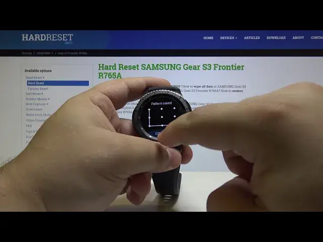 Video thumbnail for How to Set Up Lock Screen in SAMSUNG Gear S3 Frontier - Screen Security