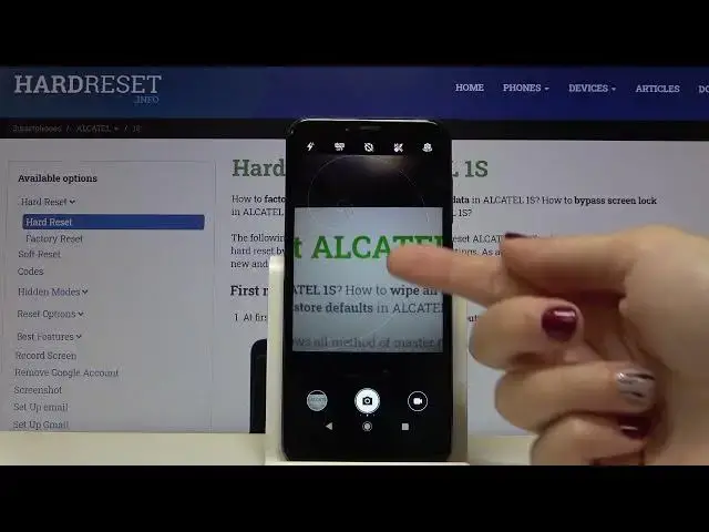 Video thumbnail for ALCATEL 1S Turn On & Deactivate Camera Grid Lines Option