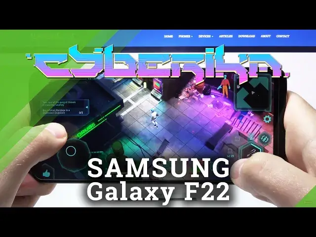 Video thumbnail for How Cyberika  Performs on SAMSUNG Galaxy F22 – Cyberika  Gameplay