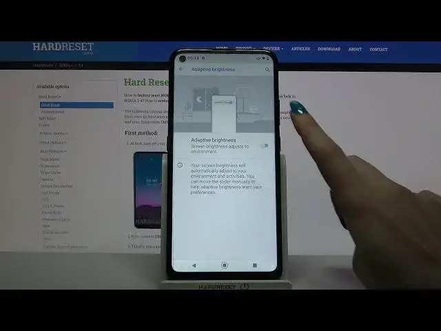 Video thumbnail for NOKIA 5.4 and Display Auto-Brightness Option - Enable Adaptive Brightness