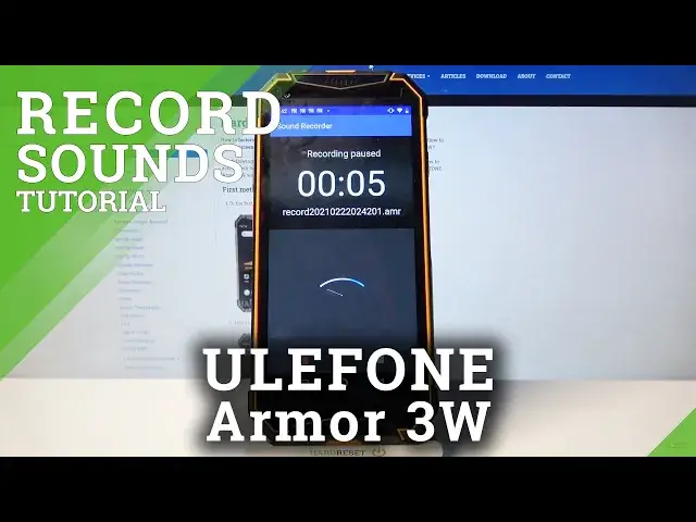 Video thumbnail for How to Record Sounds – Use Voice Recorder App on ULEFONE Armor 3W