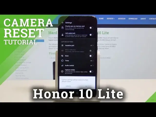 Video thumbnail for How to Reset Camera in Honor 10 Lite - Restore Default Settings