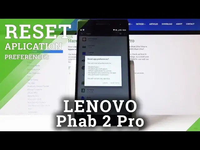 Video thumbnail for How to Reset App Settings in Lenovo Phab 2 Pro – Restore Default App Configuration