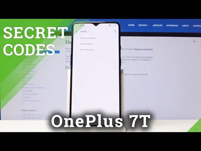 'Video thumbnail for Secret Codes OnePlus 7T - Service Mode / Test Menu'