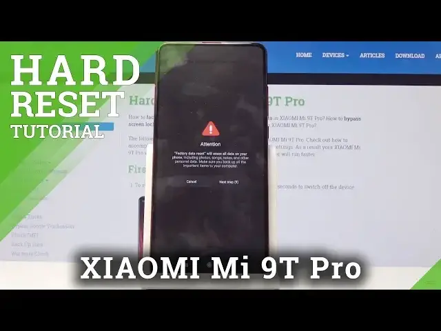 'Video thumbnail for HARD RESET XIAOMI Mi 9T Pro - Erase All Content & Settings'