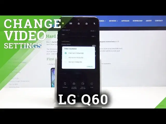 Video thumbnail for How to Change Video Quality in LG Q60 – High Quality Videos