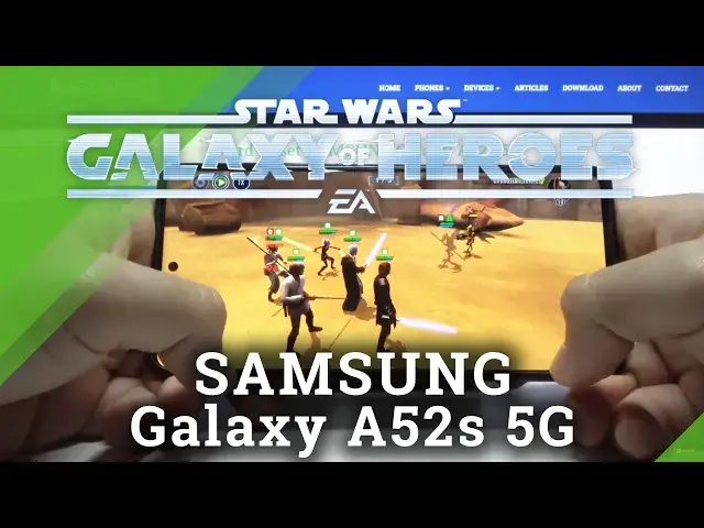 'Video thumbnail for Star Wars Galaxy of Heroes Performance Test on SAMSUNG Galaxy A52s 5G - Gameplay'