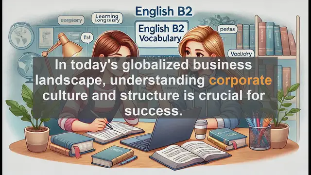 Video thumbnail for 1500 Must Know CEFR B2 Vocabulary - Corporate: Key Term in Business English Explained