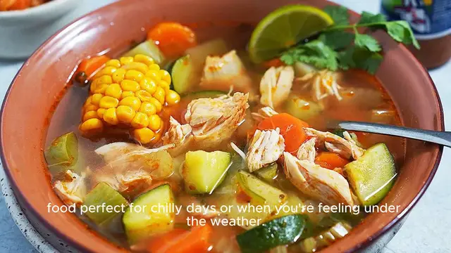 Video thumbnail for Caldo de pollo recipe