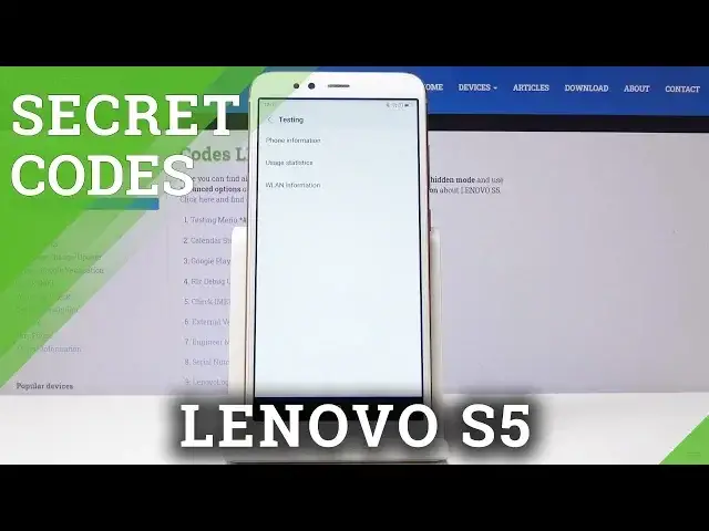 Video thumbnail for Secret Codes LENOVO S5 - Hidden Mode / Advanced Info