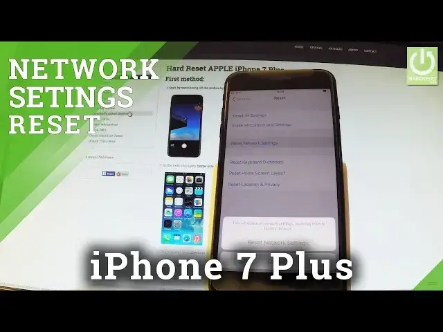 'Video thumbnail for How to Reset Network Settings in APPLE iPhone 7 Plus'