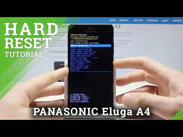 Video thumbnail for Hard Reset PANASONIC Eluga A4 -  Factory Reset by Hardware Keys / Screen Lock Bypass