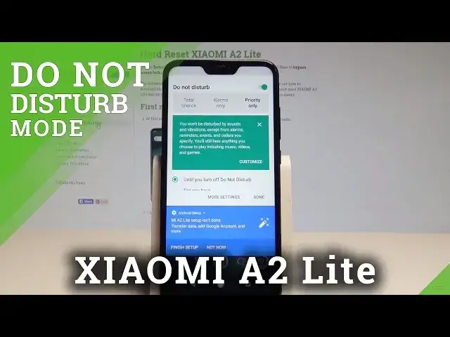 Video thumbnail for How to Enable Do Not Disturb on XIAOMI A2 Lite - Mute Sounds / Set Up DND