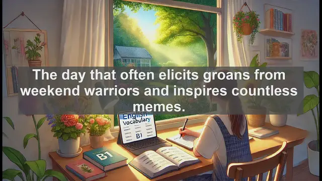 Video thumbnail for 2500 Must Know CEFR B1 Vocabulary - The Story of Monday: From Moon Day to Modern Times