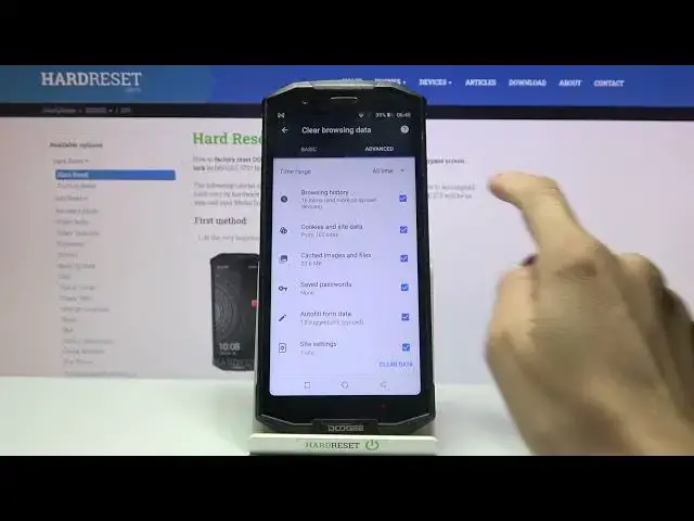 Video thumbnail for How to Clear Browsing Data on Doogee S70 – Delete Search History