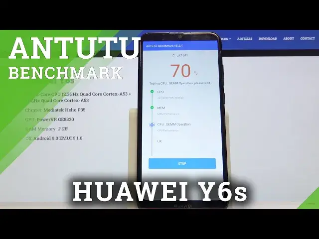 'Video thumbnail for AnTuTu Benchmark on Huawei Y6s – Android Performance Checkup'