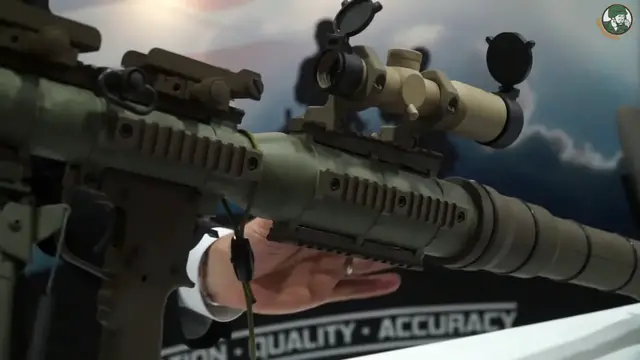 'Video thumbnail for PSRL-1 AirTronic Precision Shoulder Fired Rocket Launcher US RPG American defense industry'