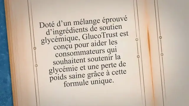 'Video thumbnail for Glucotrust est-il fiable ? Avis'