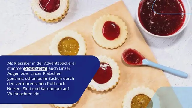 Video thumbnail for Omas Spitzbuben-Rezept (Linzer Plätzchen)