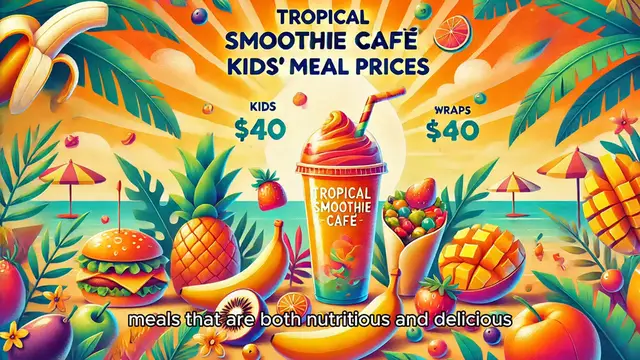 Video thumbnail for Tropical Smoothie Café Kids’ Meal Prices