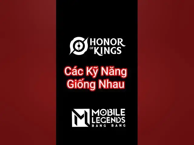 'Video thumbnail for MLBB hay Honor of Kings. Những cặp tướng có skill giống nhau khiến bạn phải wow! So sánh phẩn: 1'