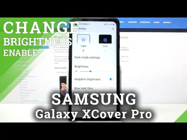 Video thumbnail for How to Activate Auto Brightness on SAMSUNG Galaxy XCover Pro – Screen Adjustment