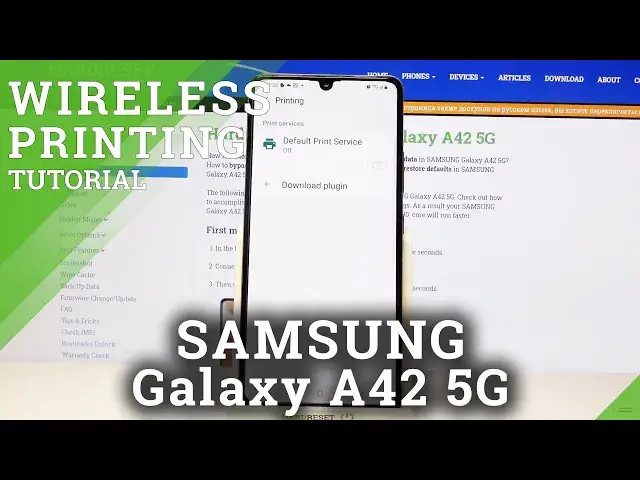 'Video thumbnail for How to Connect Printer in Samsung Galaxy A42 - Bluetooth Printing'