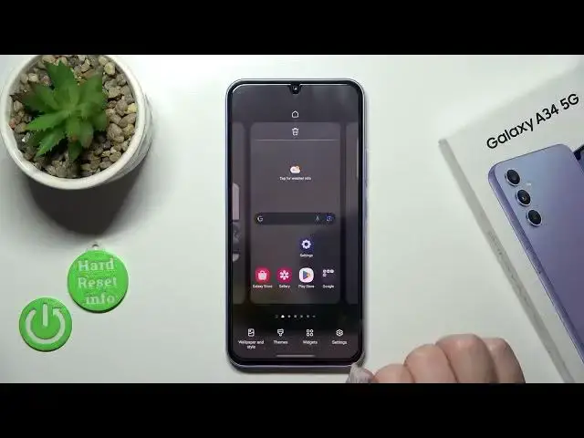 'Video thumbnail for How to Enable/Disable Google Feed on SAMSUNG GALAXY A34 – Google Feed'