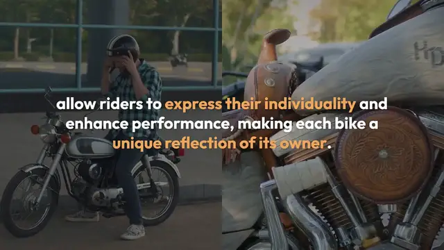 Video thumbnail for Motorcycle Customization Options
