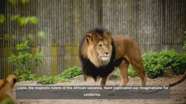 Video thumbnail for 10 Facts About Lion Lifespans in Different Environments
