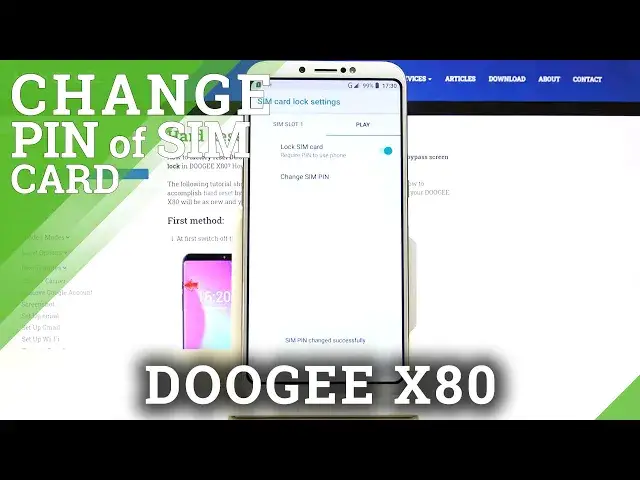 'Video thumbnail for How to Change SIM PIN on DOOGEE X80 - Set Up SIM Card Lock'