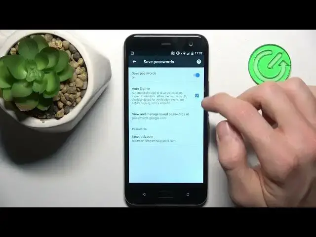 Video thumbnail for How to Manage Saved Passwords on HTC U11 Life - Autofill with Google