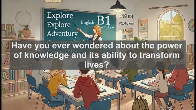 Video thumbnail for 2500 Must Know CEFR B1 Vocabulary - Exploring the Word 'Educate': Meaning, Origins, and Usage