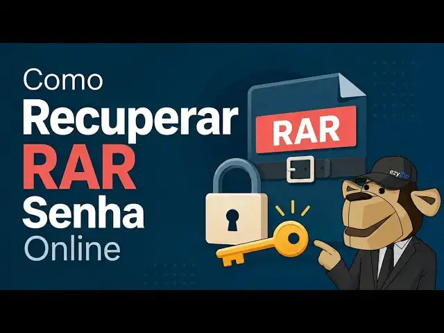 Video thumbnail for 📦 Como Quebrar Senha de RAR Online Grátis | Nenhuma Instalação de Software Necessária