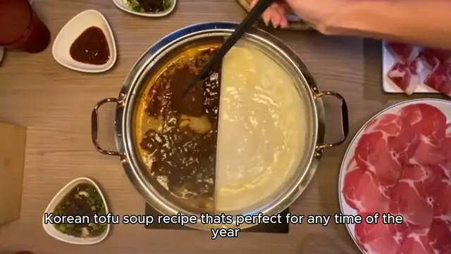 'Video thumbnail for Korean Tofu Soup Recipe'