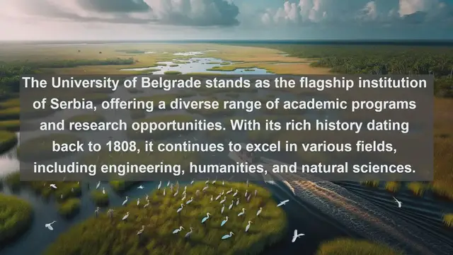 Video thumbnail for Exploring Academic Excellence: Top 10 Universities in Serbia