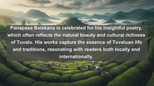 Video thumbnail for Unveiling Literary Treasures: Top 10 Famous Writers in Tuvalu