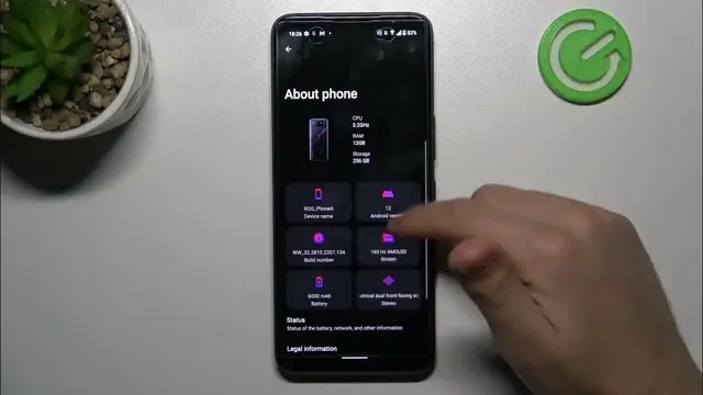 'Video thumbnail for How to Check Phone Model on ASUS ROG Phone 6 – Find Phone Model'