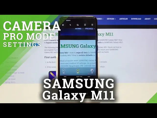 Video thumbnail for Discover Advanced Camera Features in Samsung Galaxy M11 – Use Camera Pro Mode