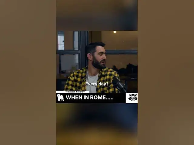 'Video thumbnail for When in Rome 🤷♂️'