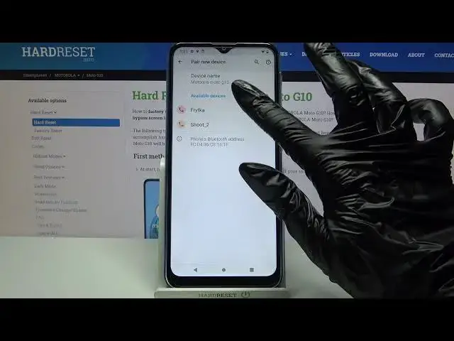 'Video thumbnail for How to Connect Bluetooth Device With MOTOROLA Moto G10 – Use Bluetooth'